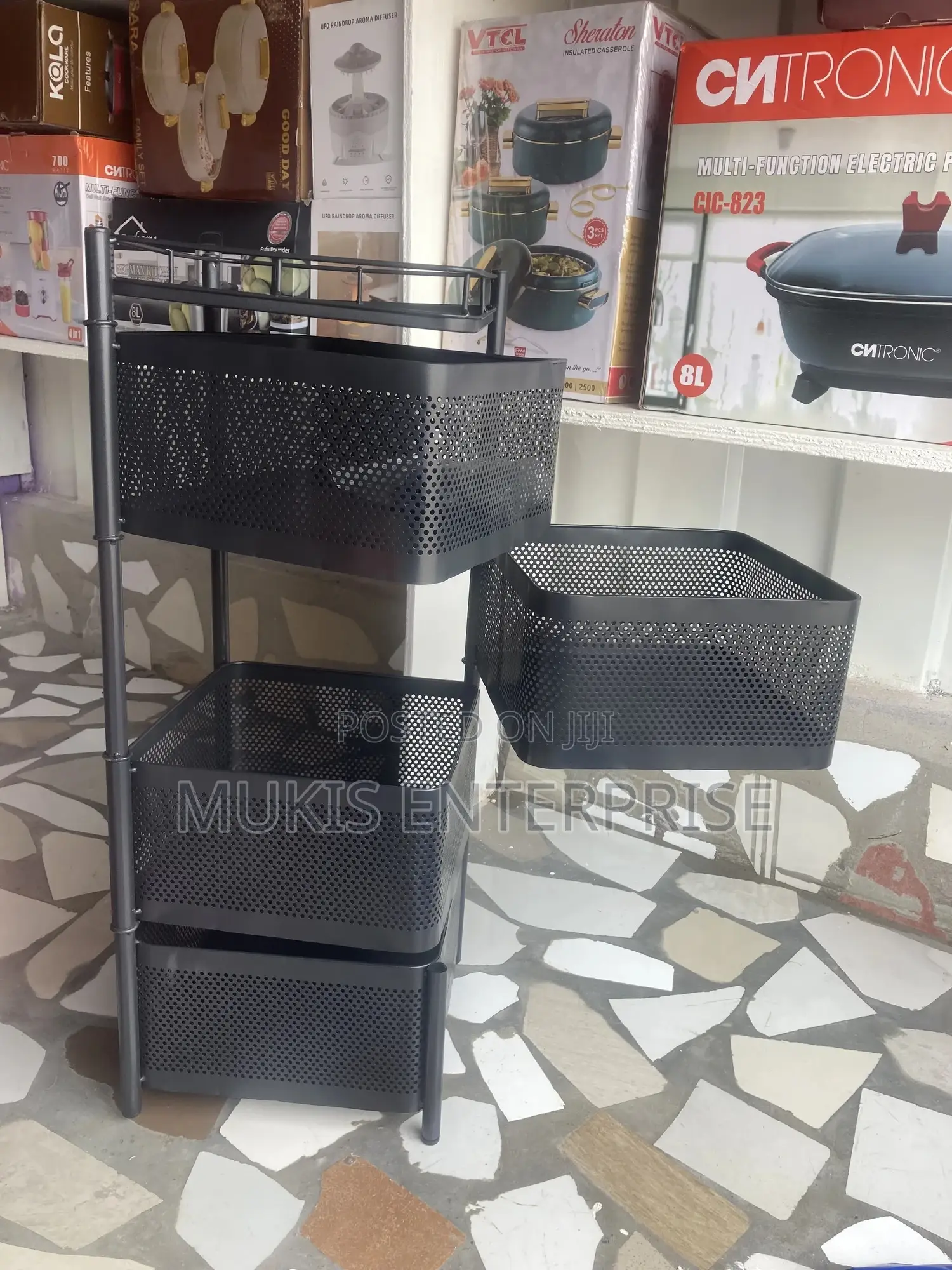 4 Tier Kitchen Storage Rack