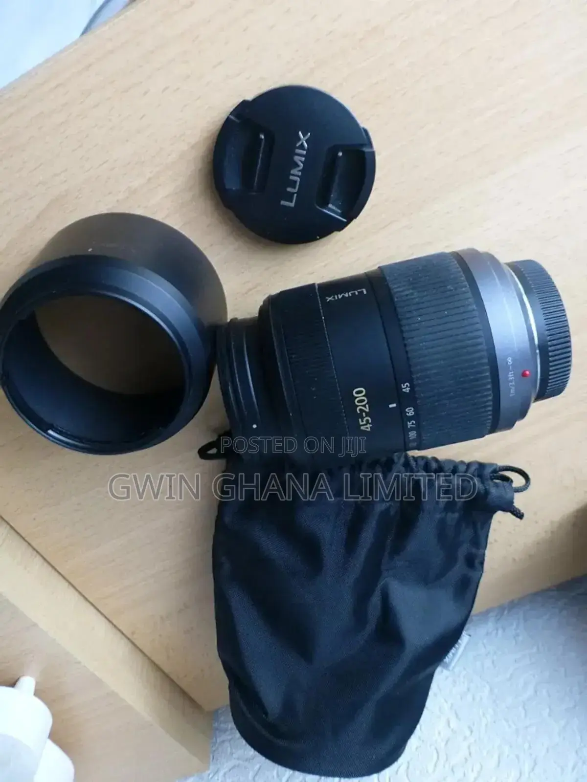 Panasonic Hfs045200e Lumix G Vario 45-200mm F4-5.6asph Mega O.I.S Lens