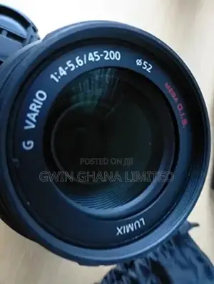 Panasonic Hfs045200e Lumix G Vario 45-200mm F4-5.6asph Mega O.I.S Lens