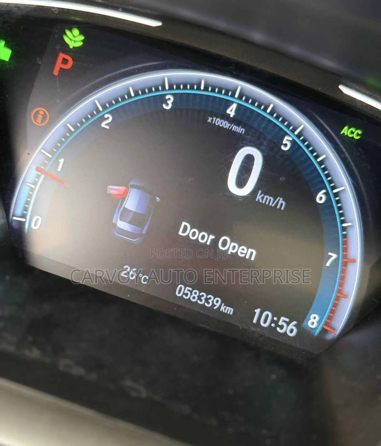 Honda Civic EX Sedan 2019 Black