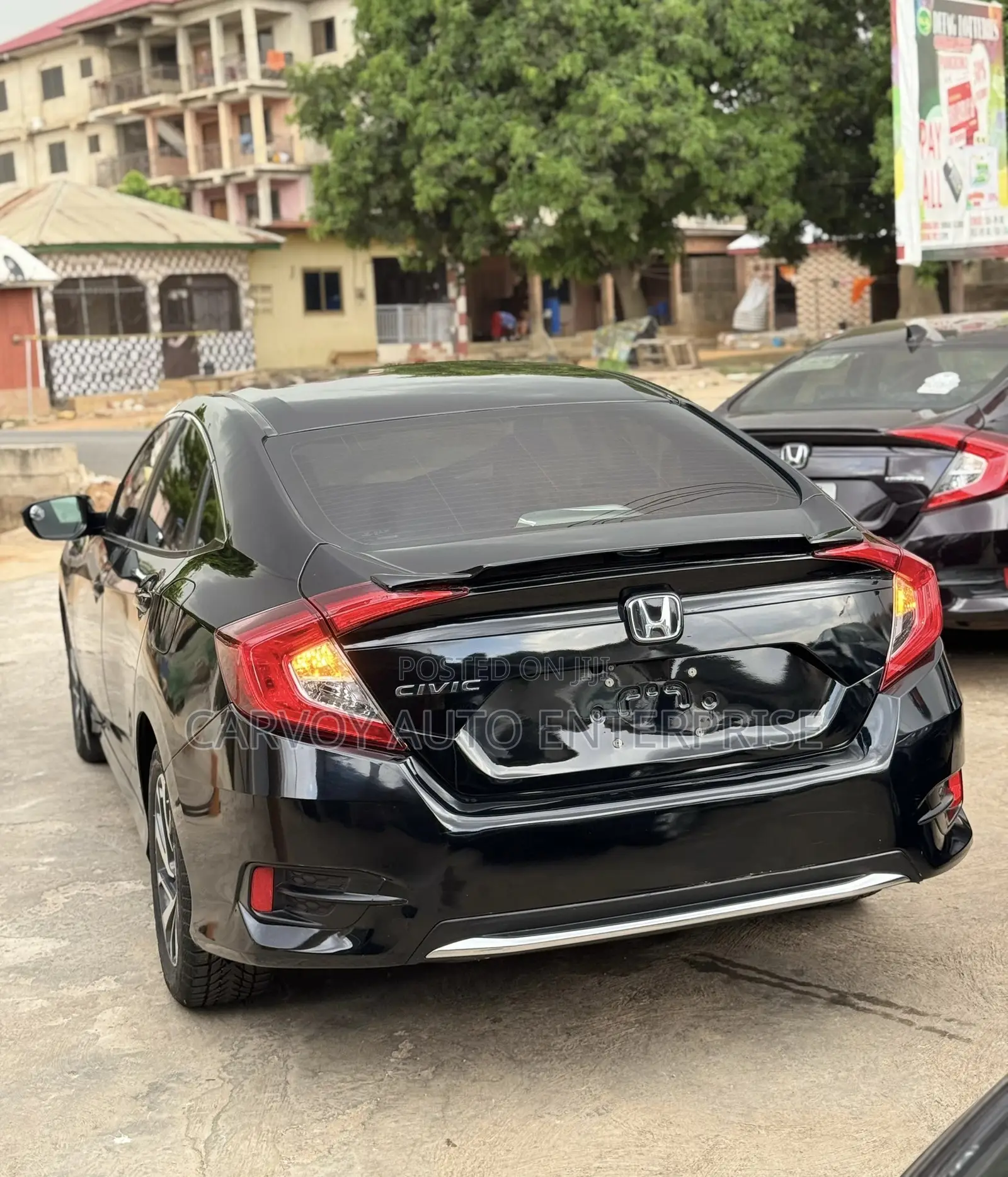 Honda Civic EX Sedan 2019 Black