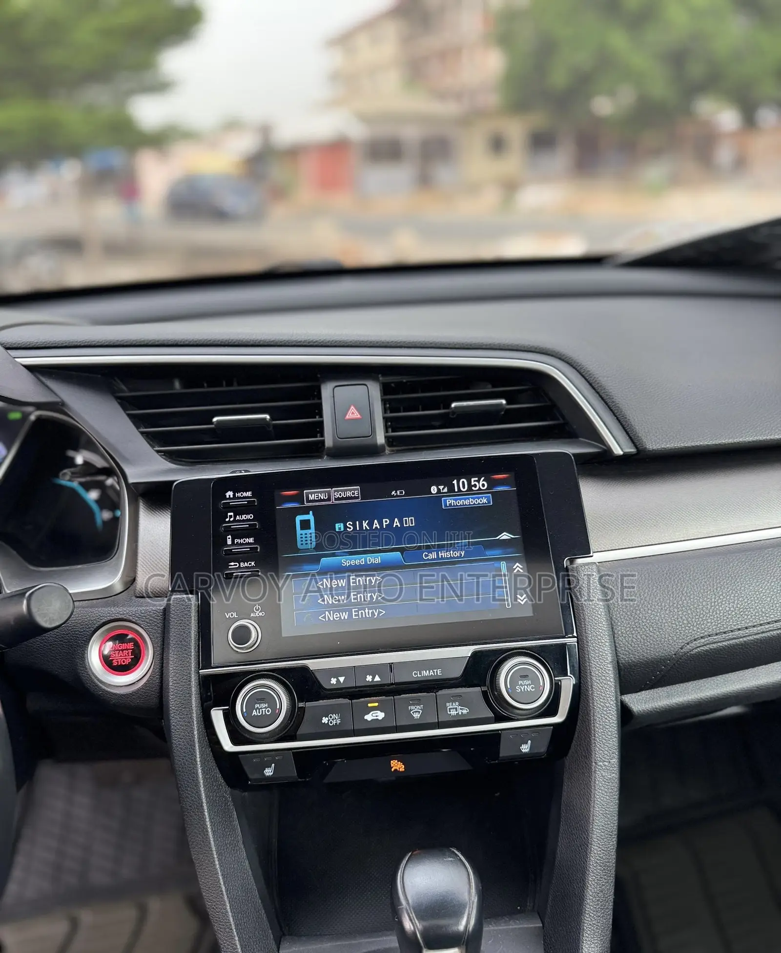 Honda Civic EX Sedan 2019 Black