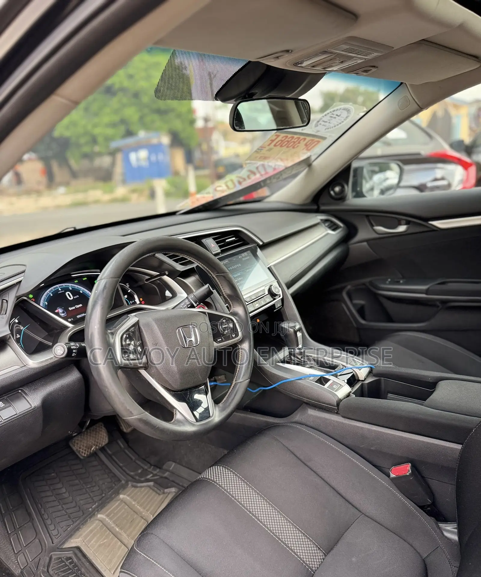 Honda Civic EX Sedan 2019 Black