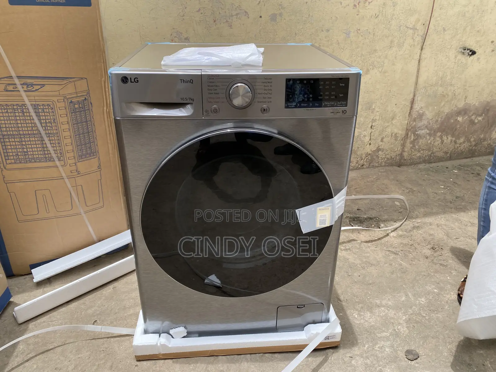 Lg 10.5kg Washer 7kg Dryer Washing Machine Frontloader