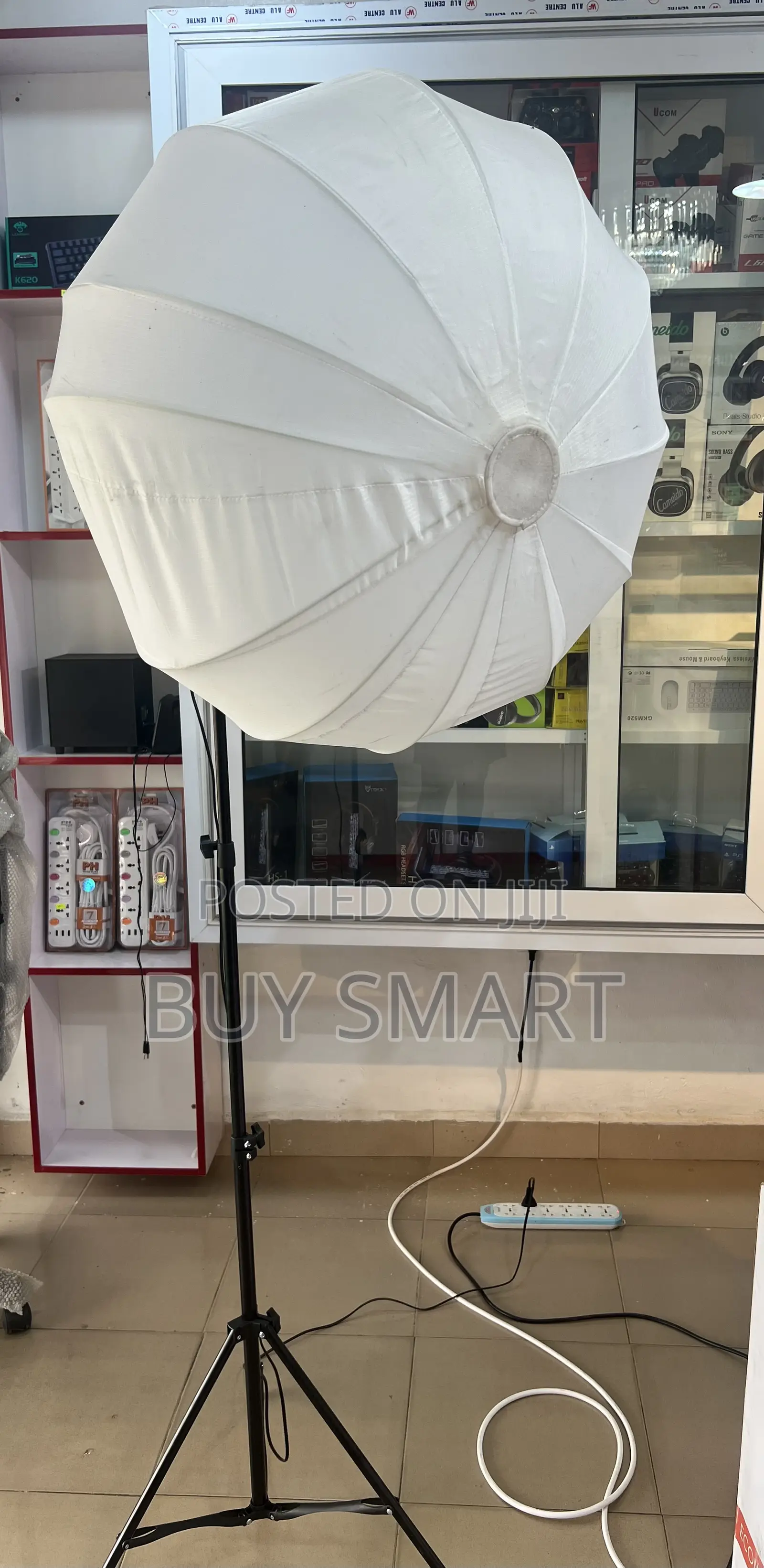 Cob Professional Live Photography Light With Stand and Softbox