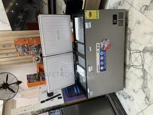 Grab Elegant Pearl Doubledoor PCF-5310-6f Grey 413 Liters Freezer