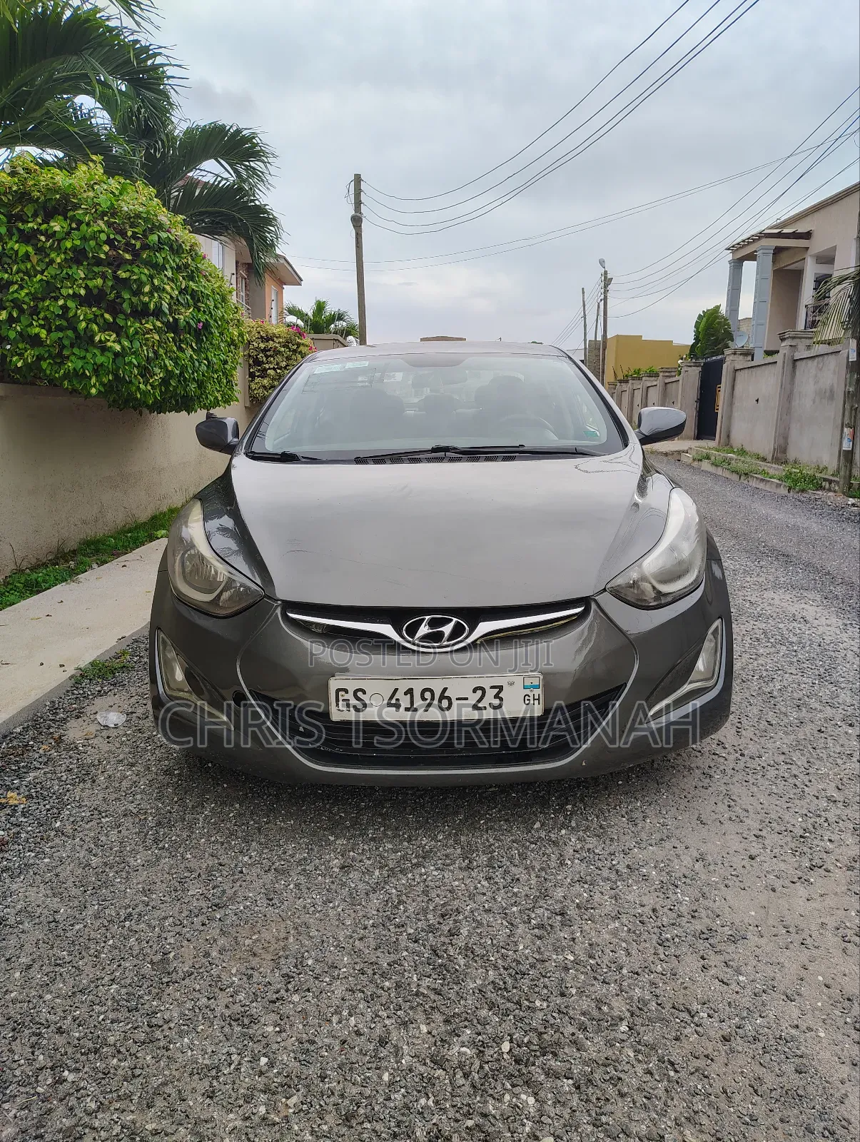 Hyundai Elantra Limited 4dr Sedan (1.8L 4cyl 6A) 2014 Gray