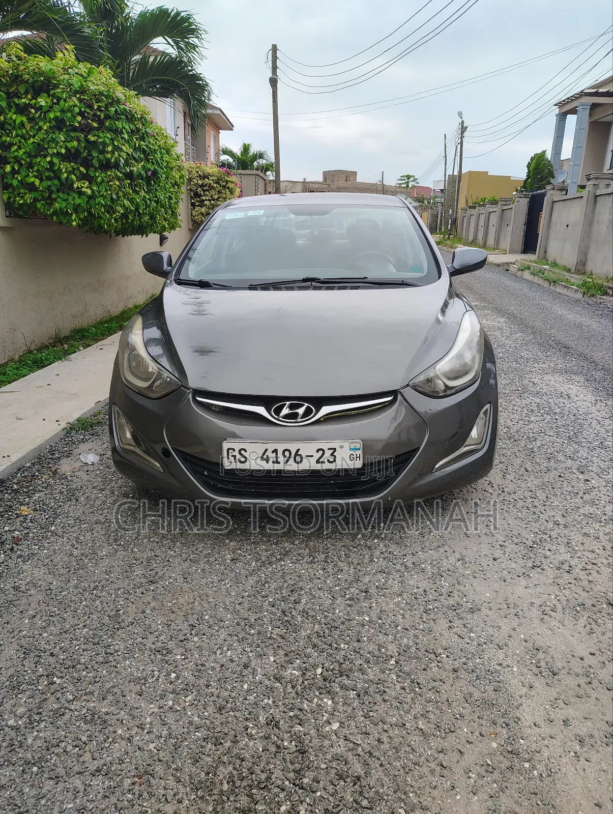 Hyundai Elantra Limited 4dr Sedan (1.8L 4cyl 6A) 2014 Gray