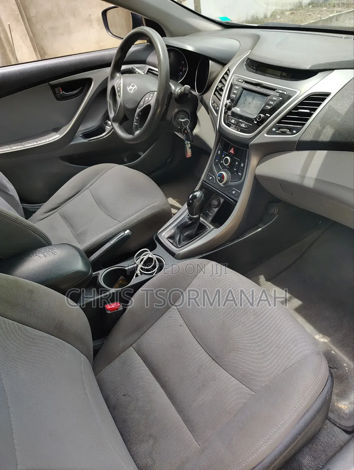 Hyundai Elantra Limited 4dr Sedan (1.8L 4cyl 6A) 2014 Gray