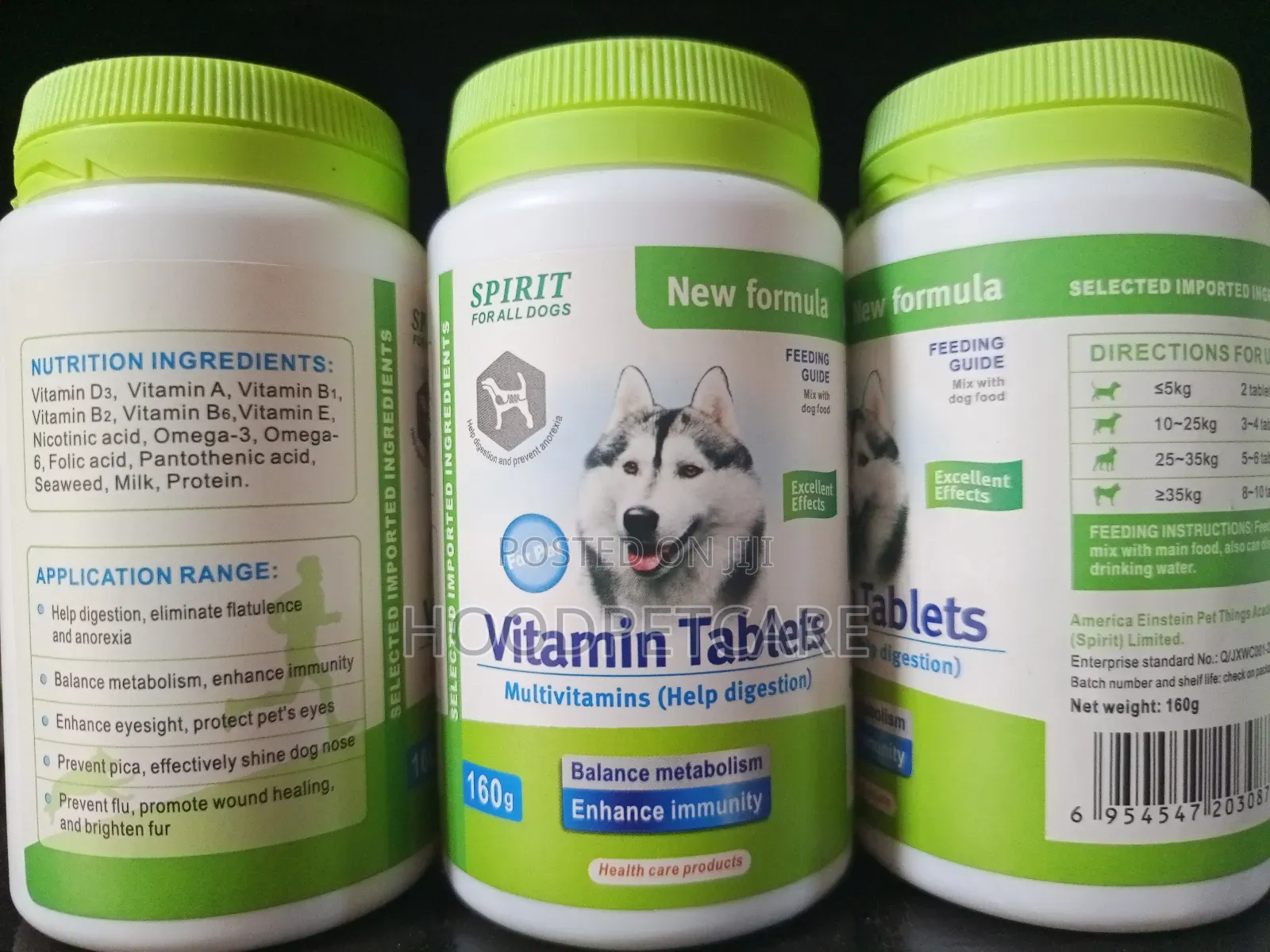 Spirit Vitamin Tablets for Dogs