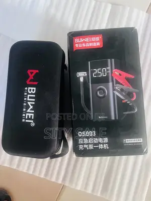 Jump Starter With Air Pump