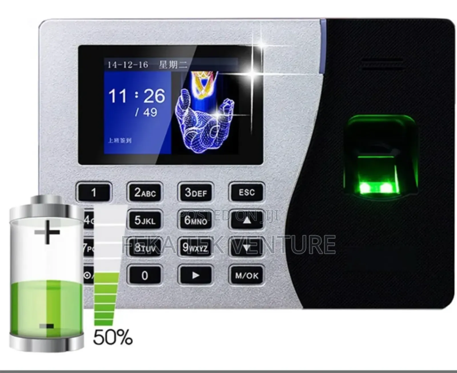 Zkteco Biometric Time Attendance Fingerprint + Card Access