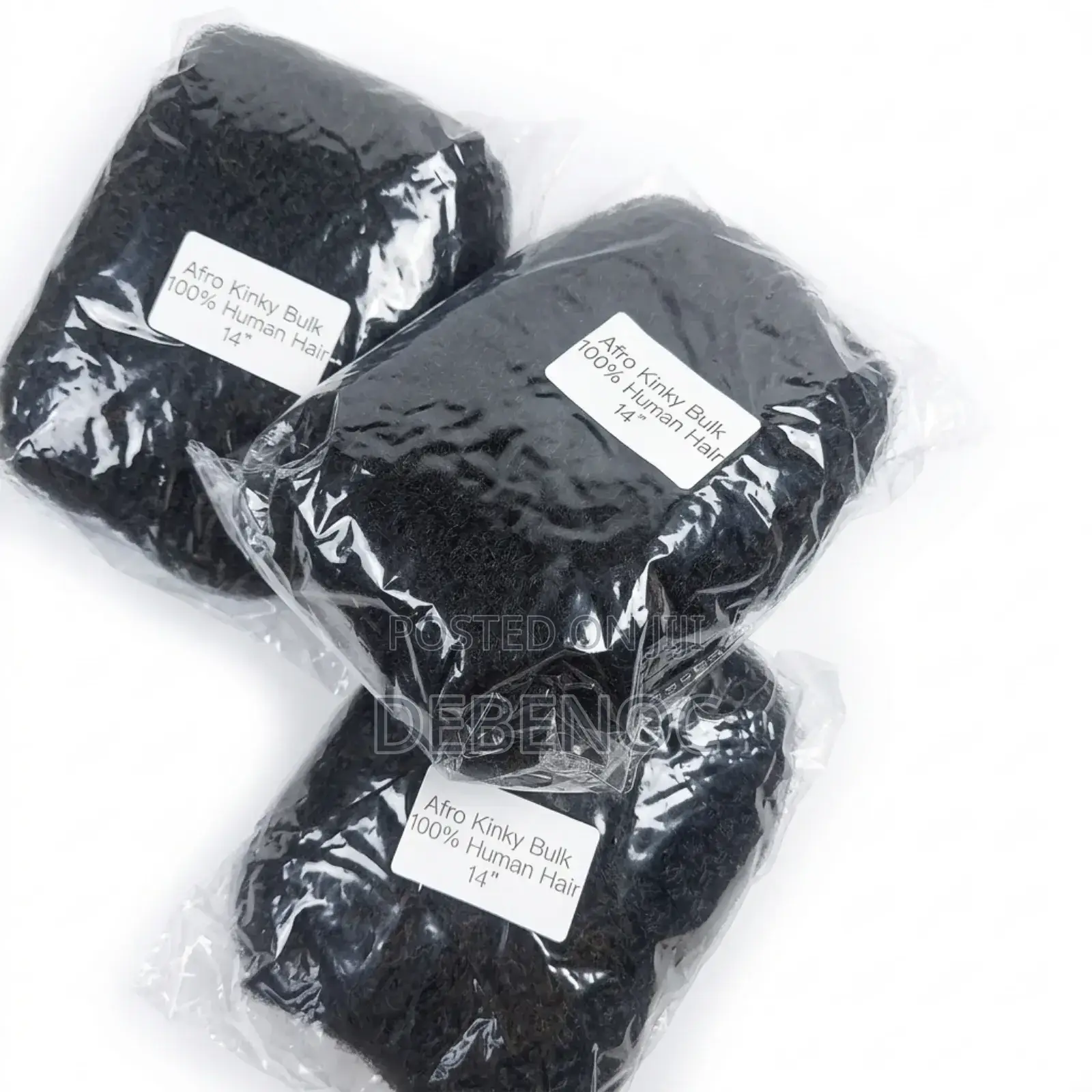 Afro Kinky Bulk 100% Human Hair