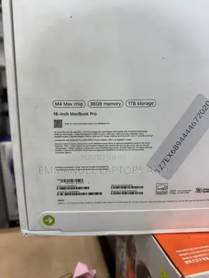 New Apple MacBook Pro 2024 M4 Max 16-inch 36GB Apple M4 Max SSD 1T