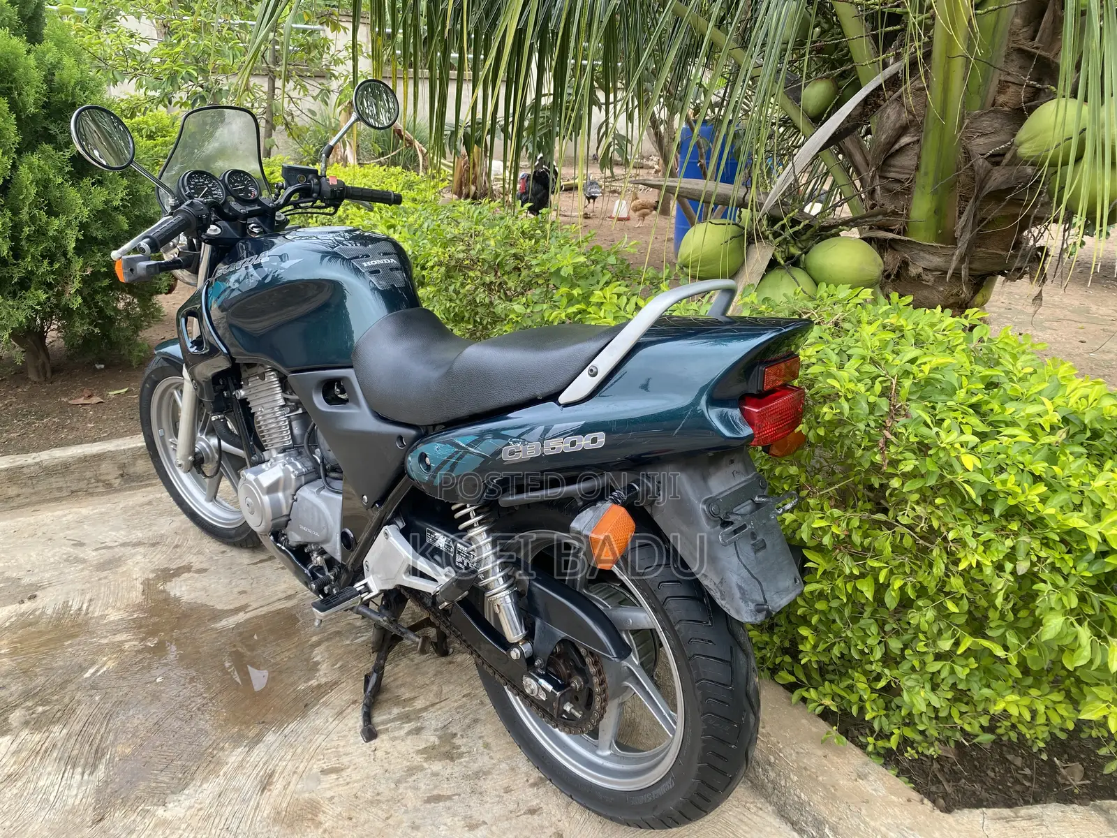 Honda CB 2002 Green