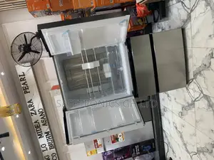 Just Order Pf-702mdixwd-2b Pearl Side by Side Grey 531 Liters Fridge