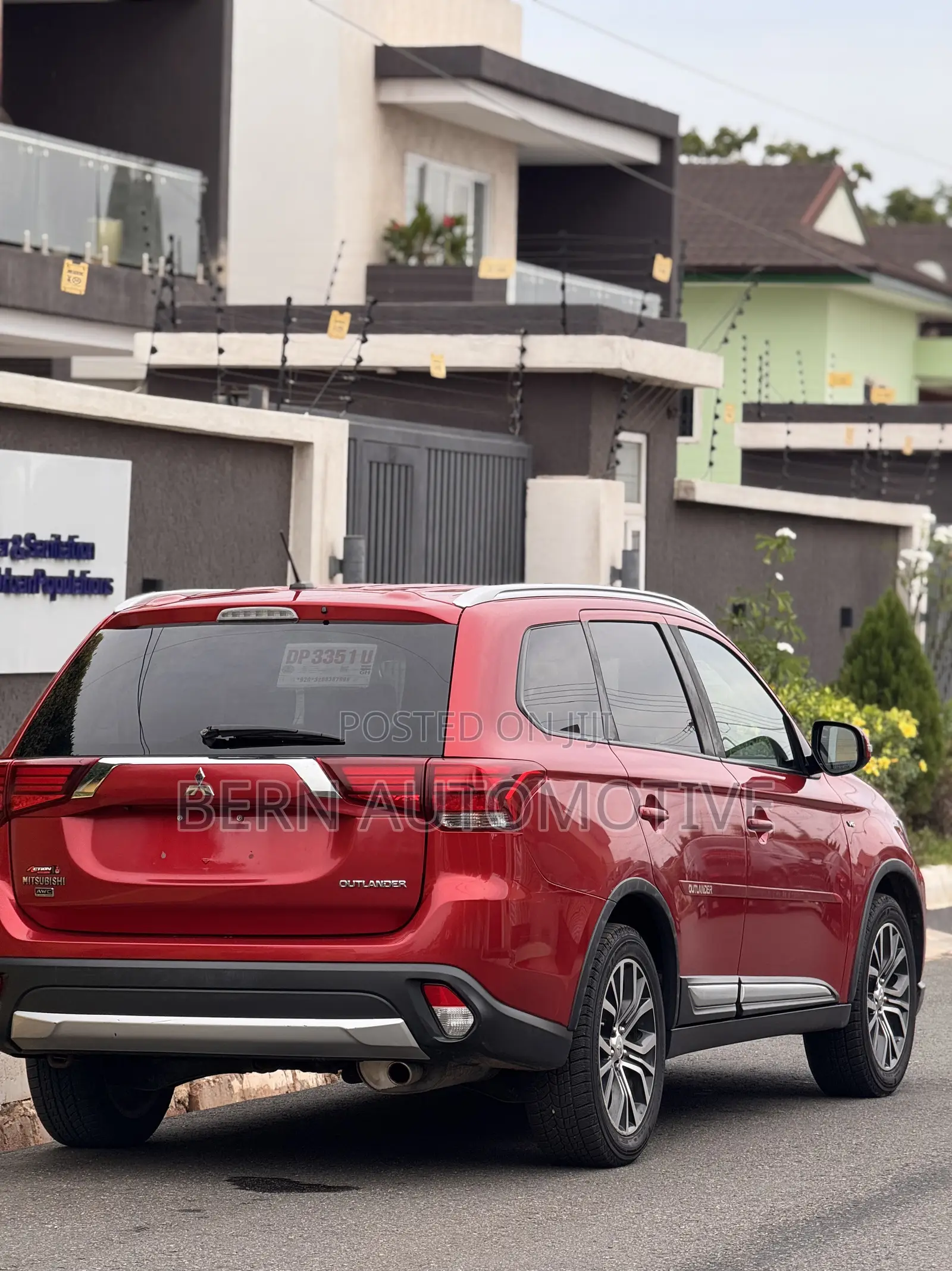 Mitsubishi Outlander SEL AWC 2016 Red