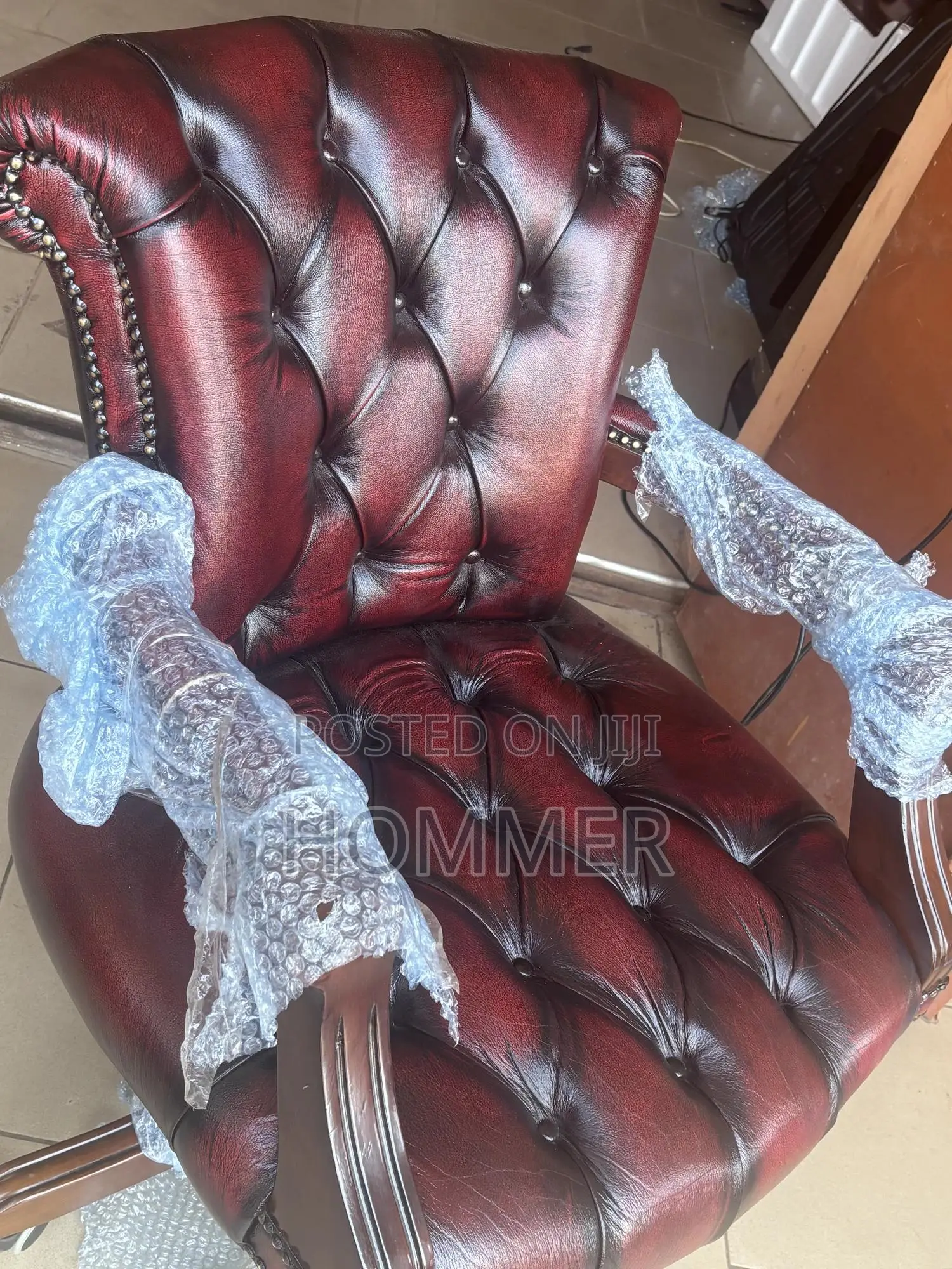 Chesterfield Leather Chair