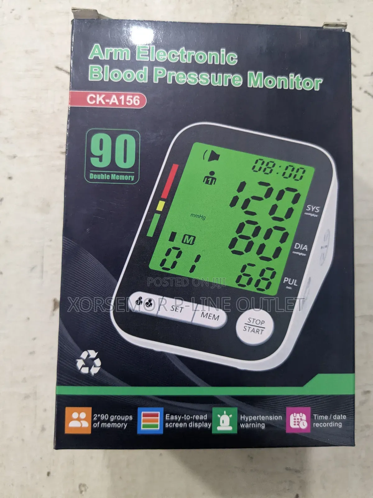 Digital Rechargeable Arm Bp Monitor