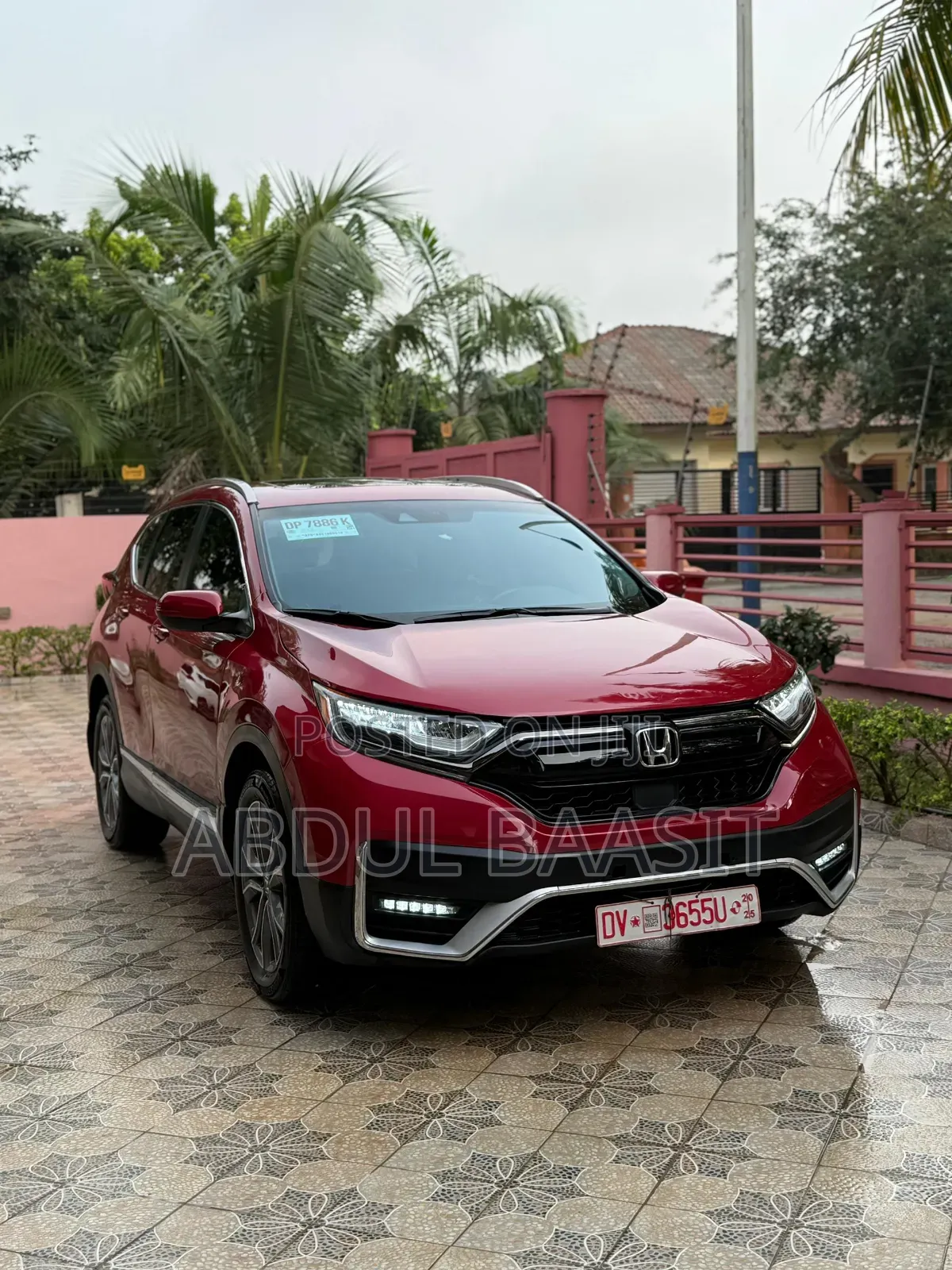 Honda CR-V Touring 2021 Red
