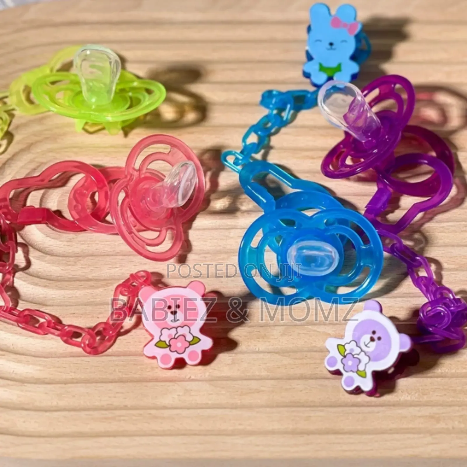 Baby Pacifier Clips – Cute Durable Holder