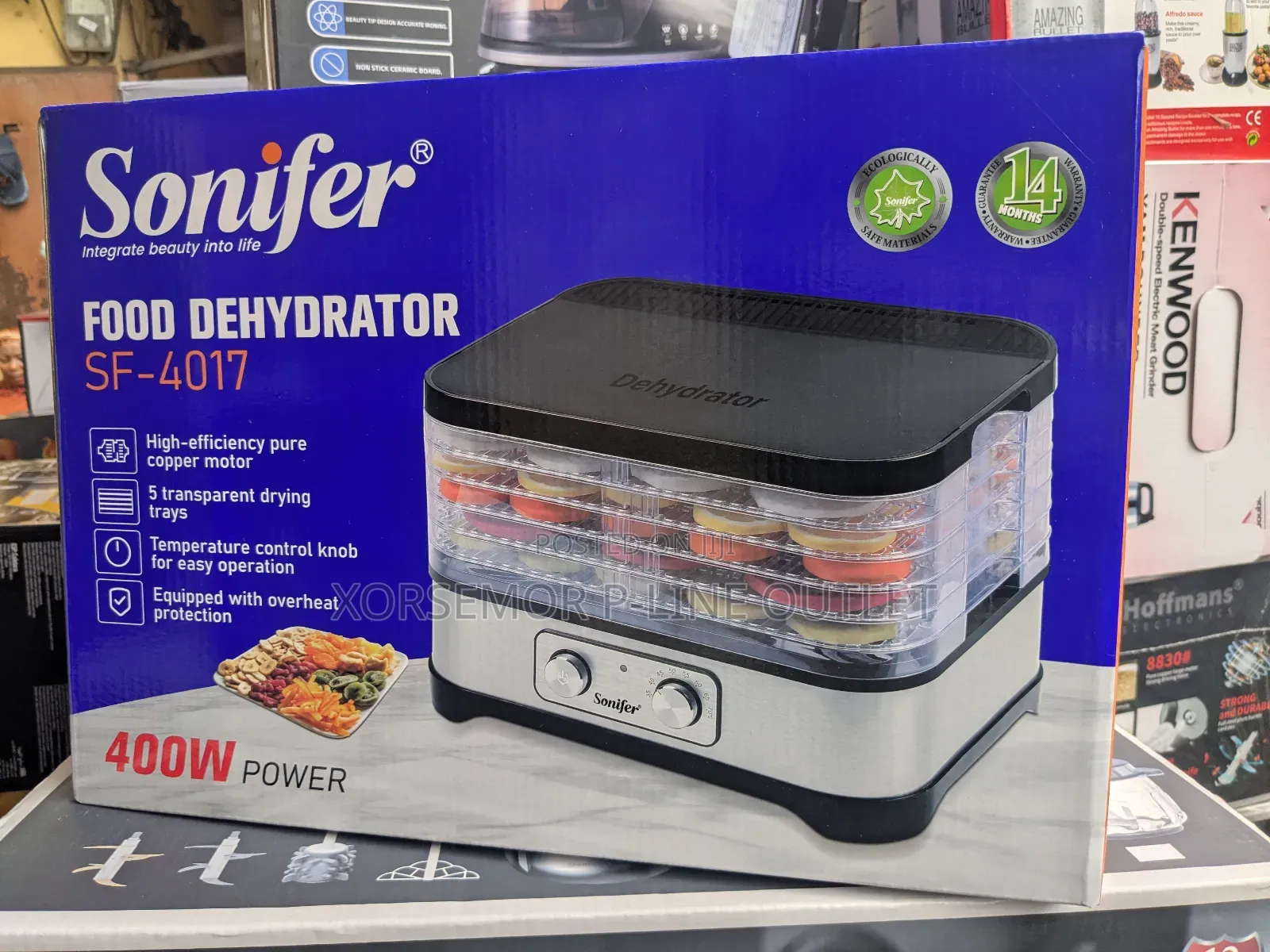 Sonifer Sf-4017 Food Dehydrator