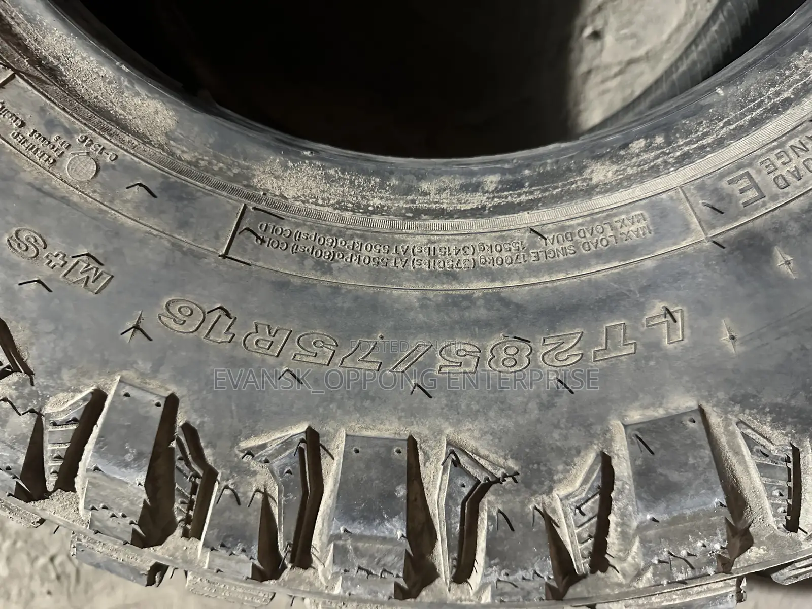285/75/16 Home Used Tire
