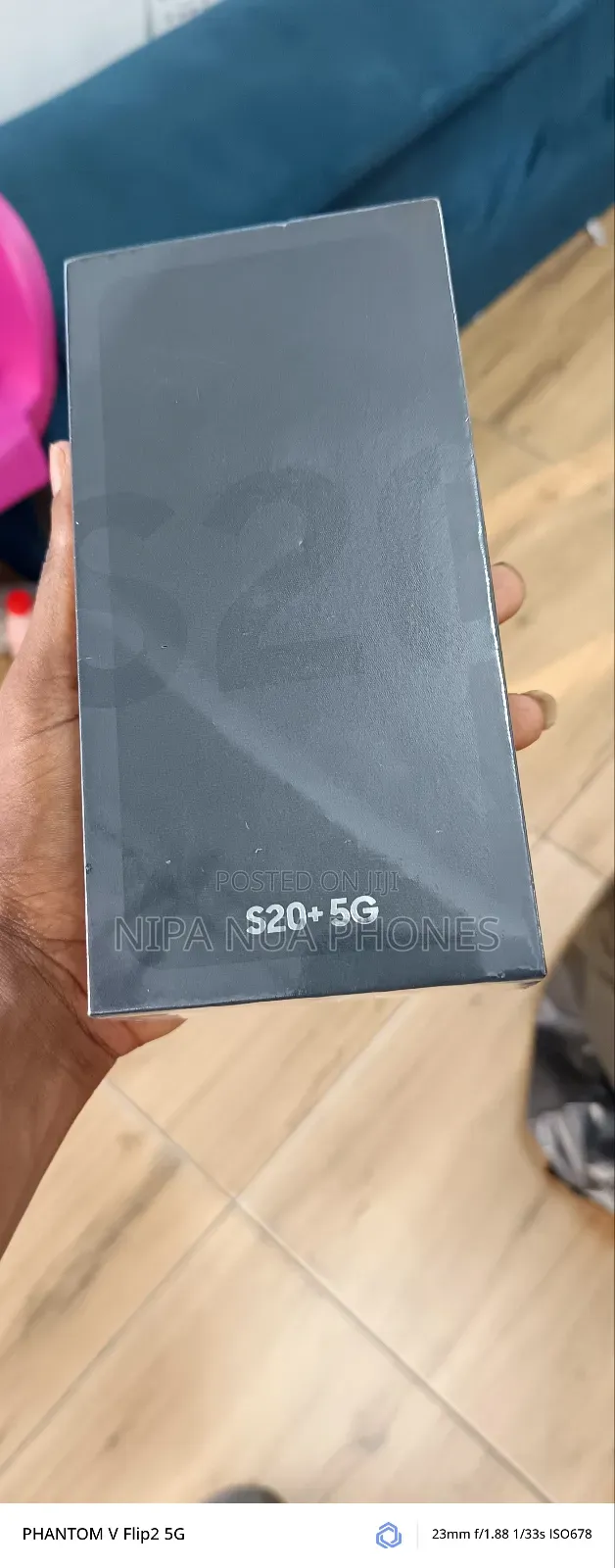New Samsung Galaxy S20+ 5G 256 GB Black