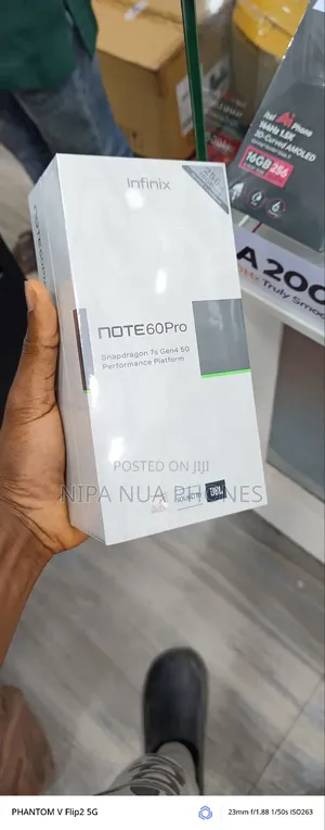 New Infinix Note 60 Pro 256 GB Blue