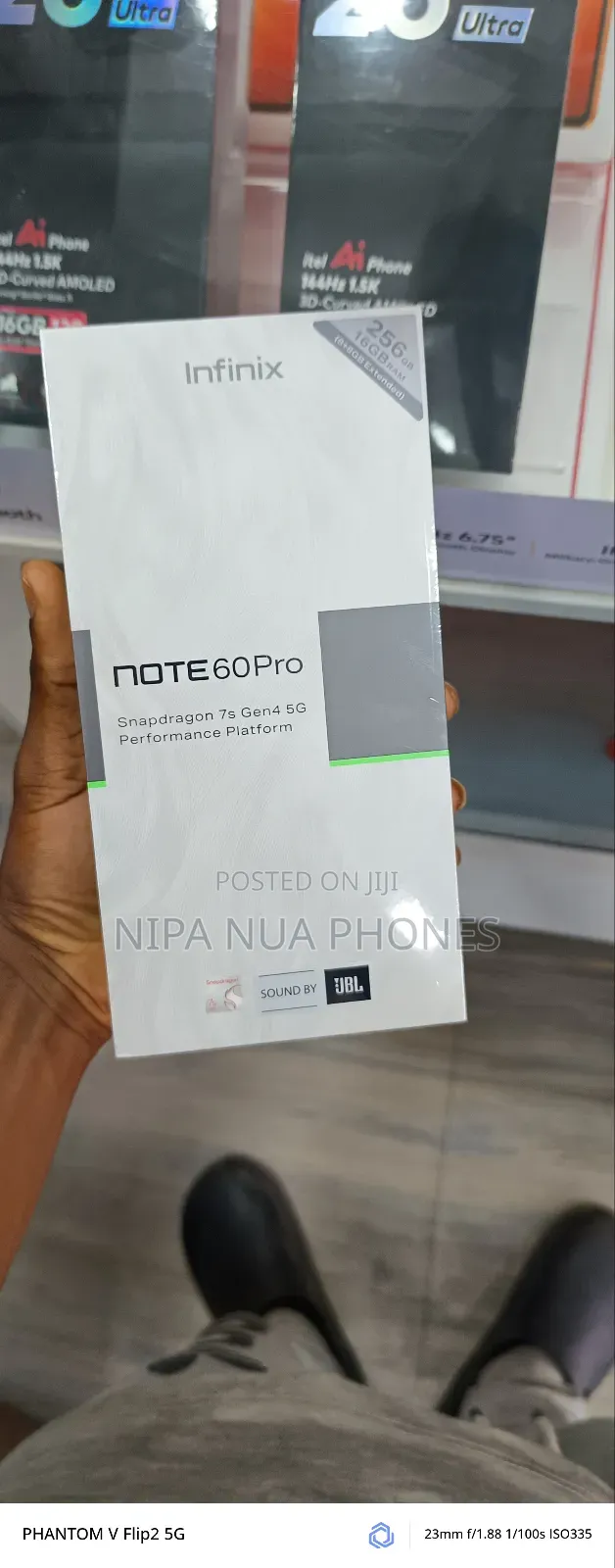 New Infinix Note 60 Pro 256 GB Blue