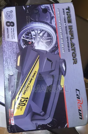 Tyre Pump for Cars, Motorbikes, Bicycles, Balls, and More