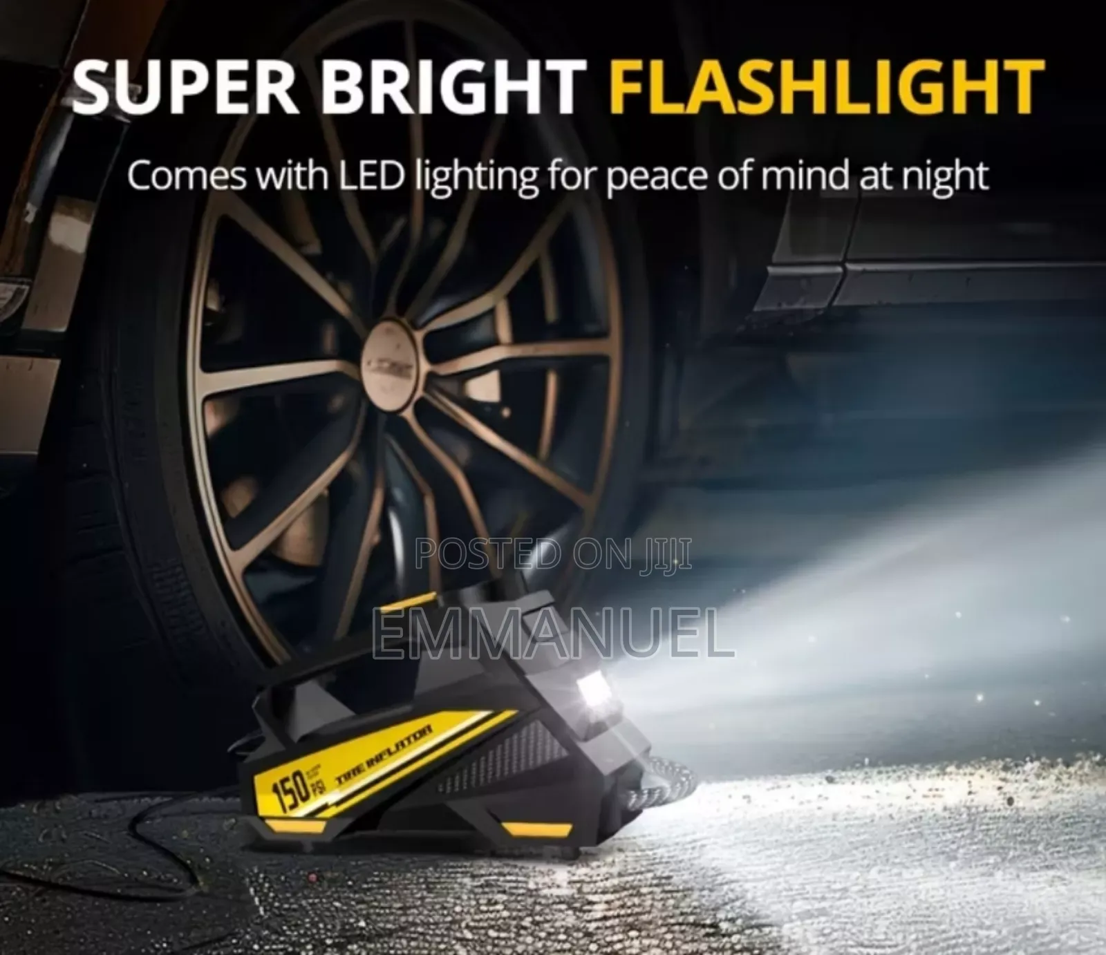 Tyre Pump for Cars, Motorbikes, Bicycles, Balls, and More