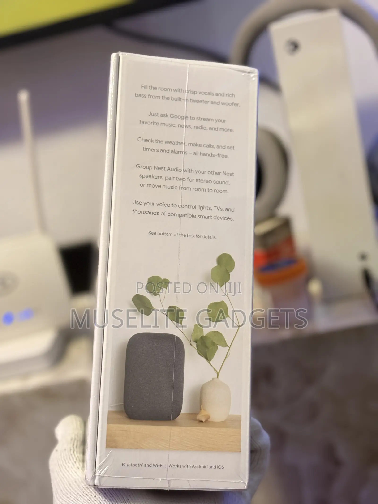 Google Nest Audio Smart Speaker With Google Assistant Premium Speaker