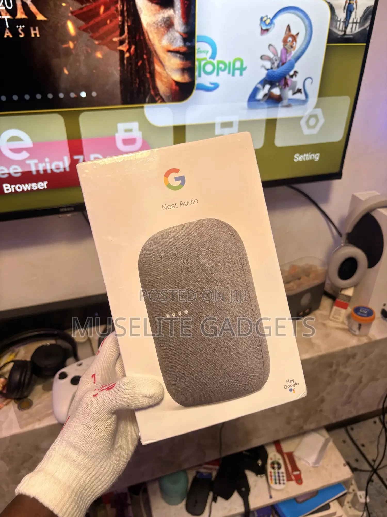 Google Nest Audio Smart Speaker With Google Assistant Premium Speaker