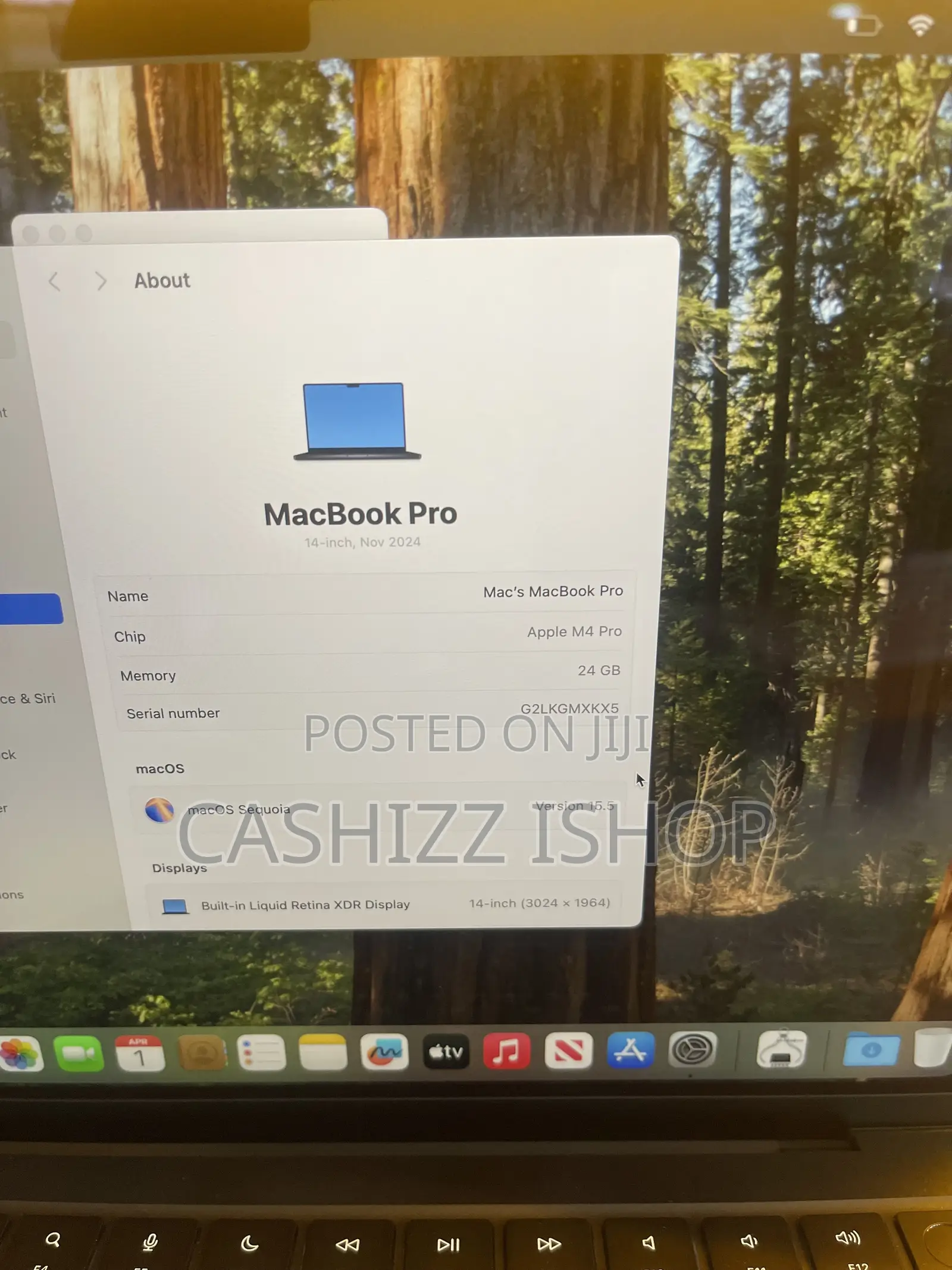New Laptop Apple MacBook Pro 2024 M4 14-inch 24GB Apple M4 SSD 512GB