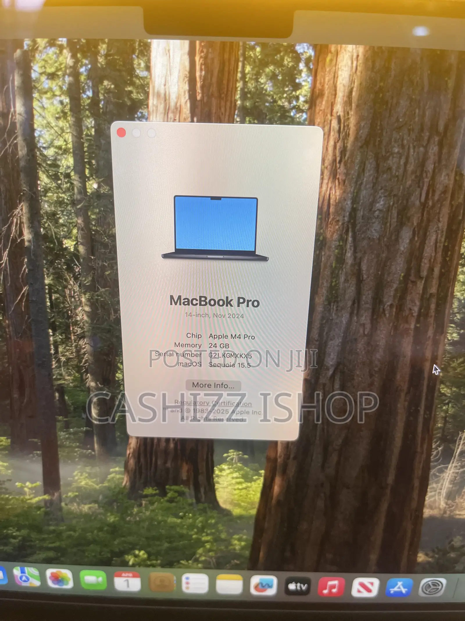New Laptop Apple MacBook Pro 2024 M4 14-inch 24GB Apple M4 SSD 512GB