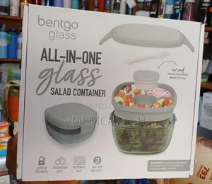 Bento Glass All in One Salad Container