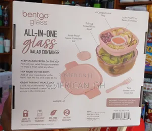 Bento Glass All in One Salad Container