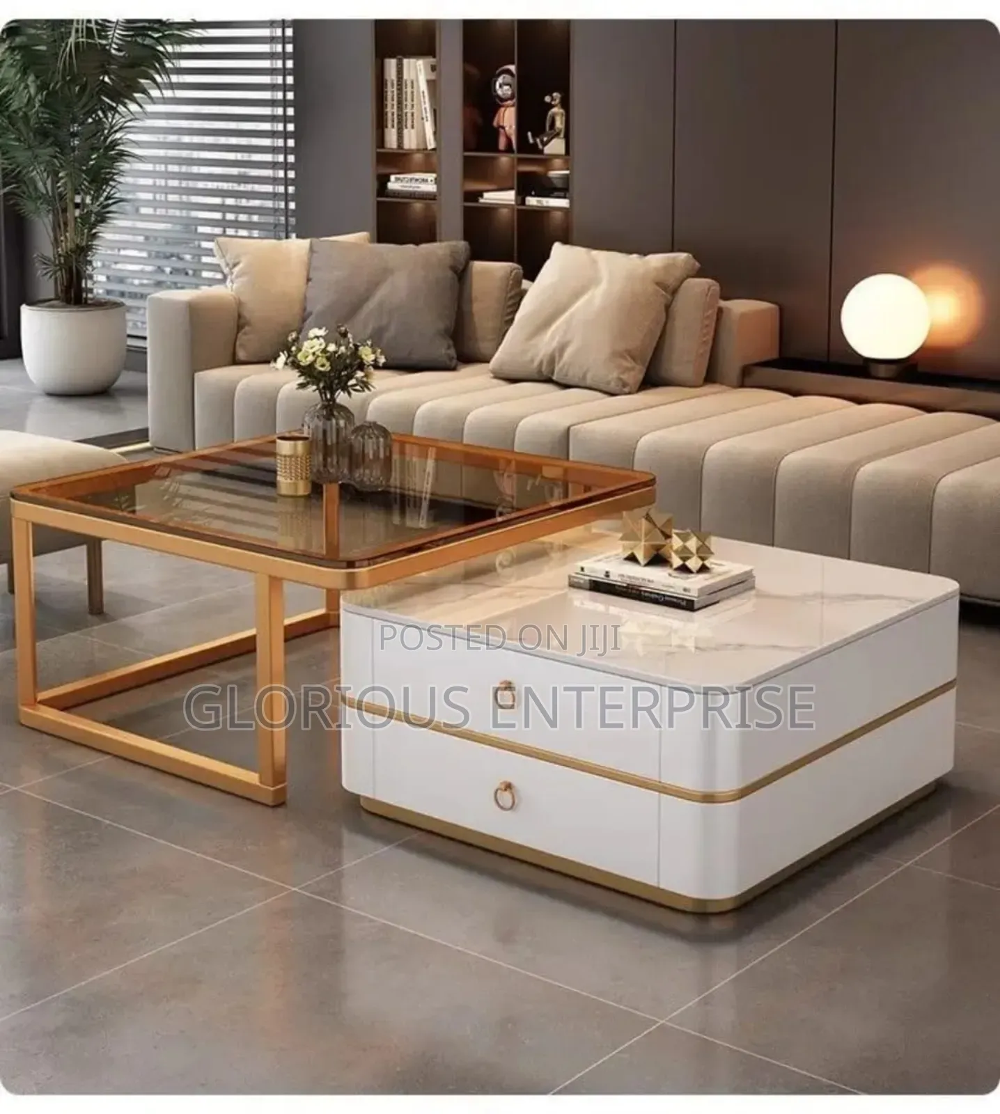 2 in 1 Drawer Table