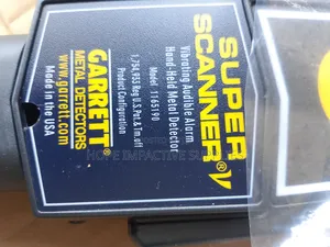 Garrett Body/Metal Scanner/Detector.