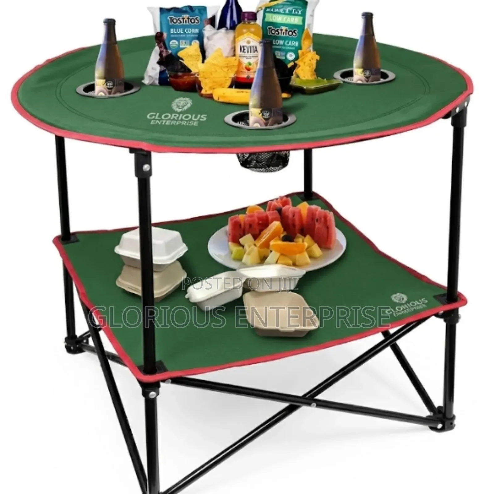 Round Camp Table