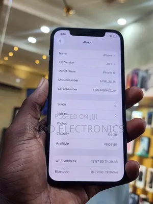 Apple iPhone 12 64 GB Black