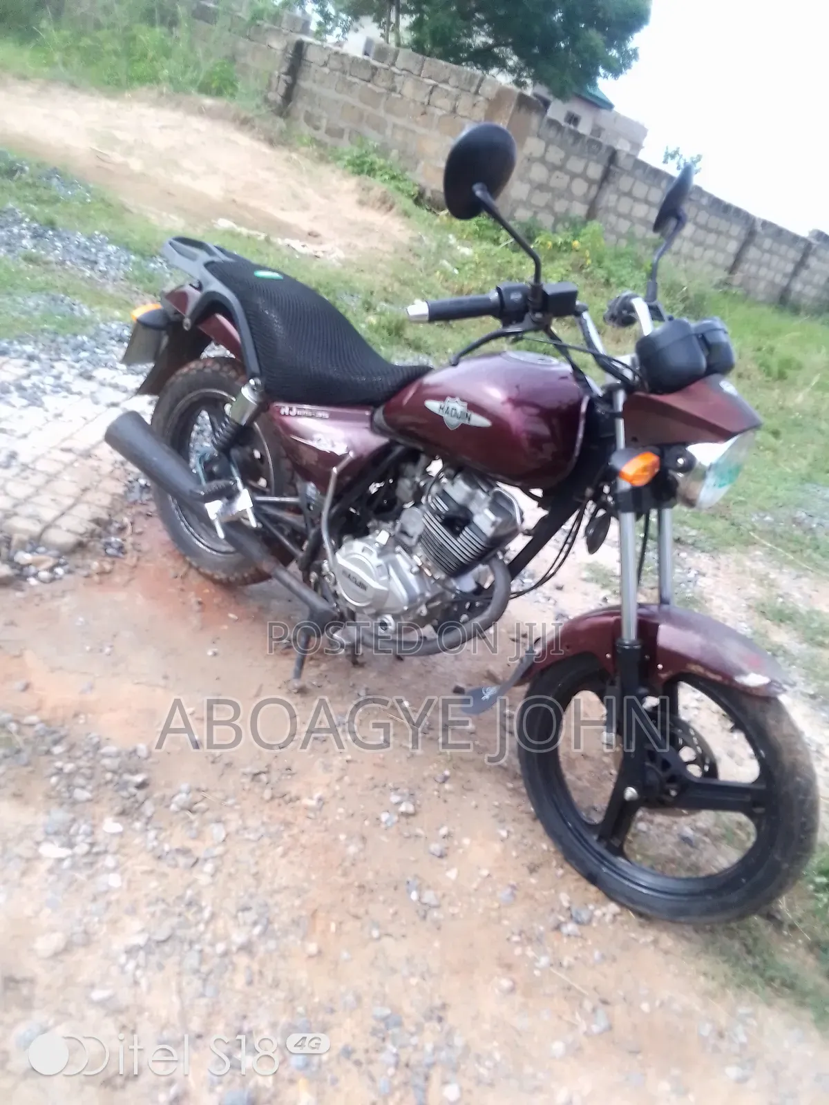 Haojin HJ125 2014 Red