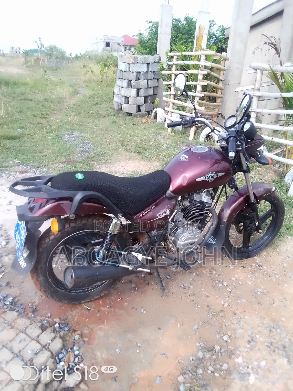 Haojin HJ125 2014 Red