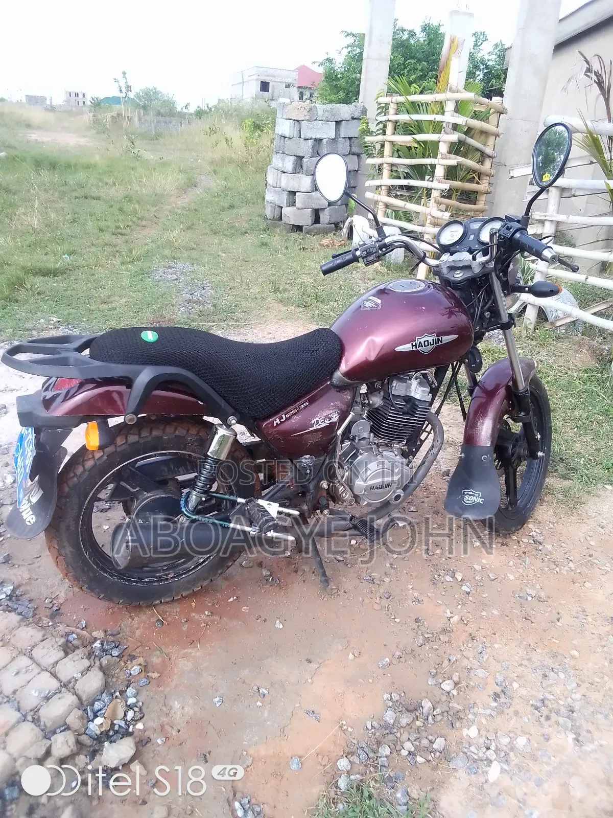 Haojin HJ125 2014 Red
