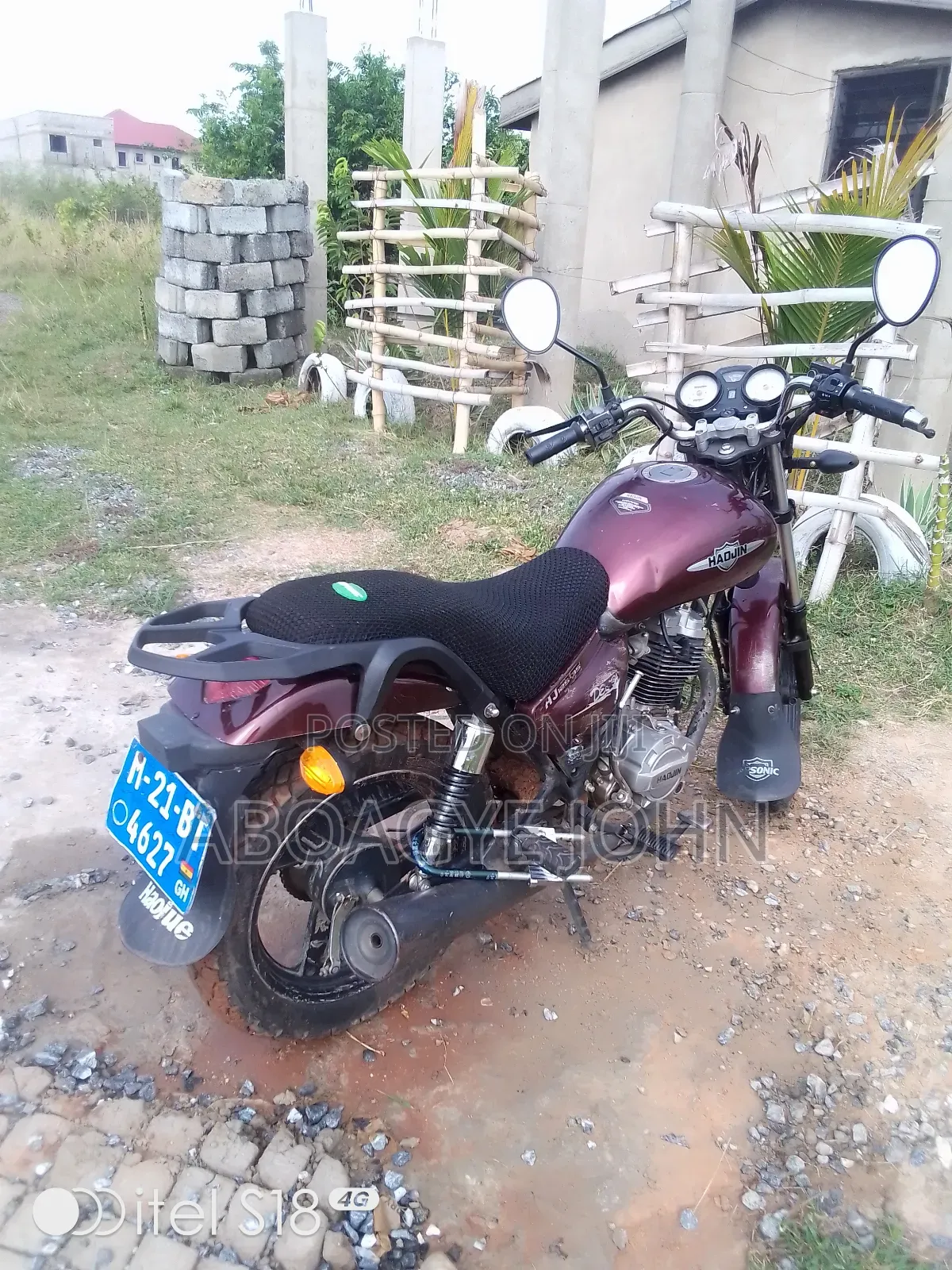 Haojin HJ125 2014 Red