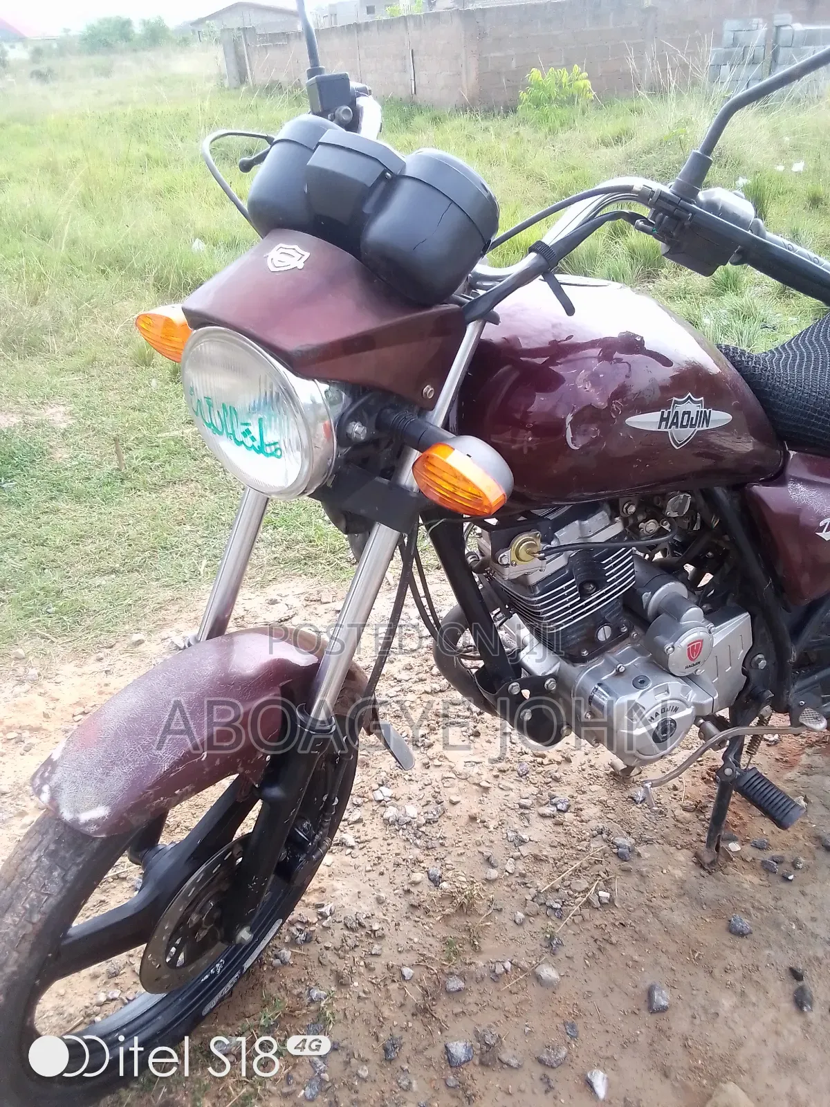 Haojin HJ125 2014 Red