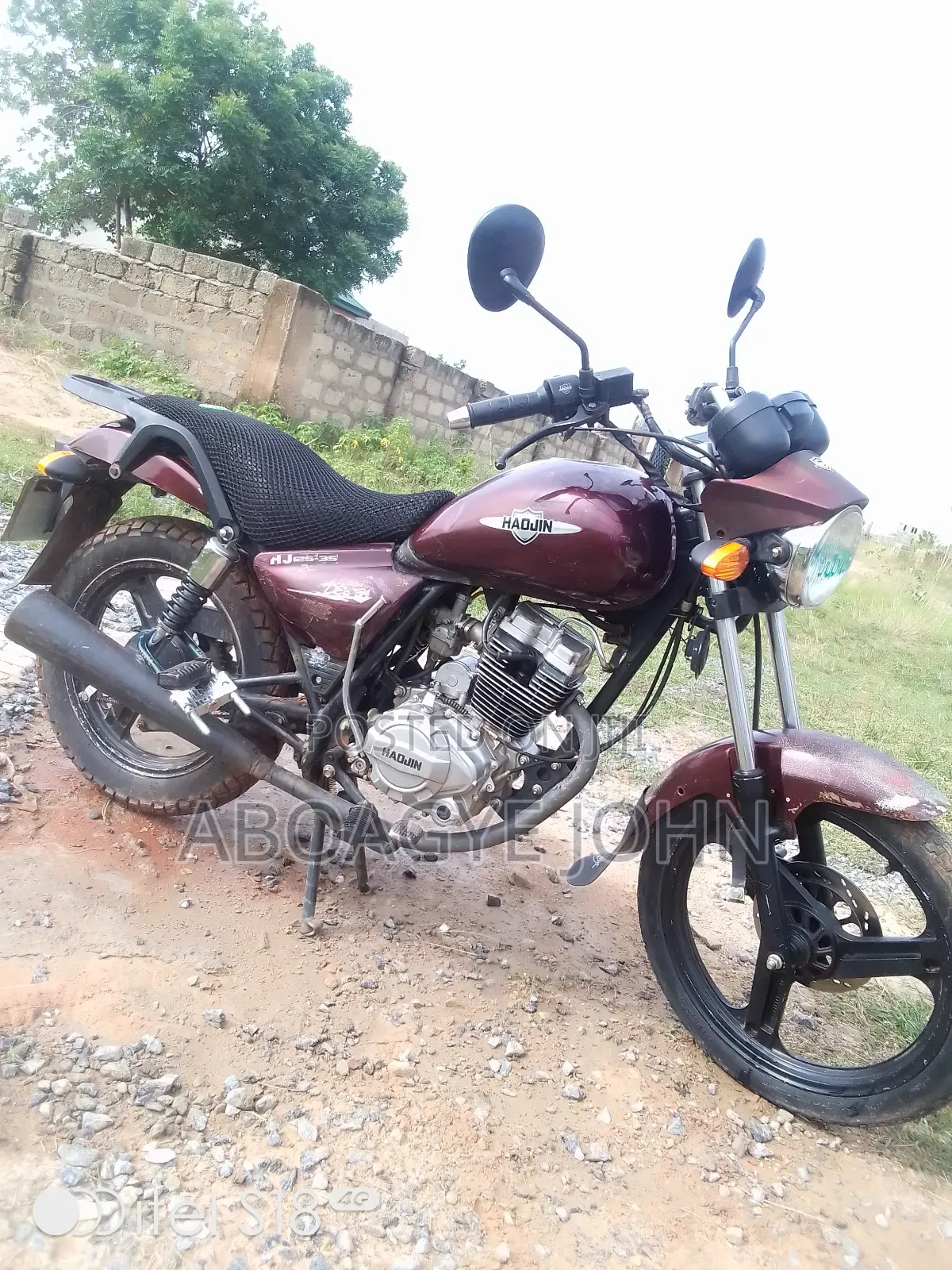 Haojin HJ125 2014 Red