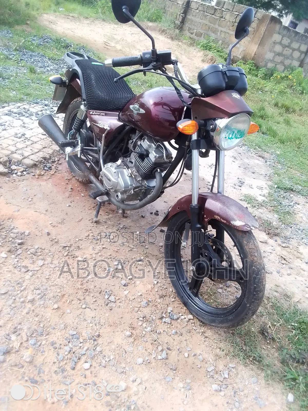 Haojin HJ125 2014 Red