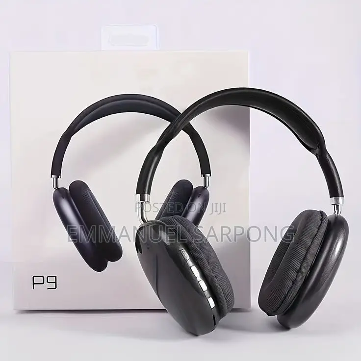 P9 Wireless Bluetooth Headphones – Deep Bass , Built-in Mic, Headset